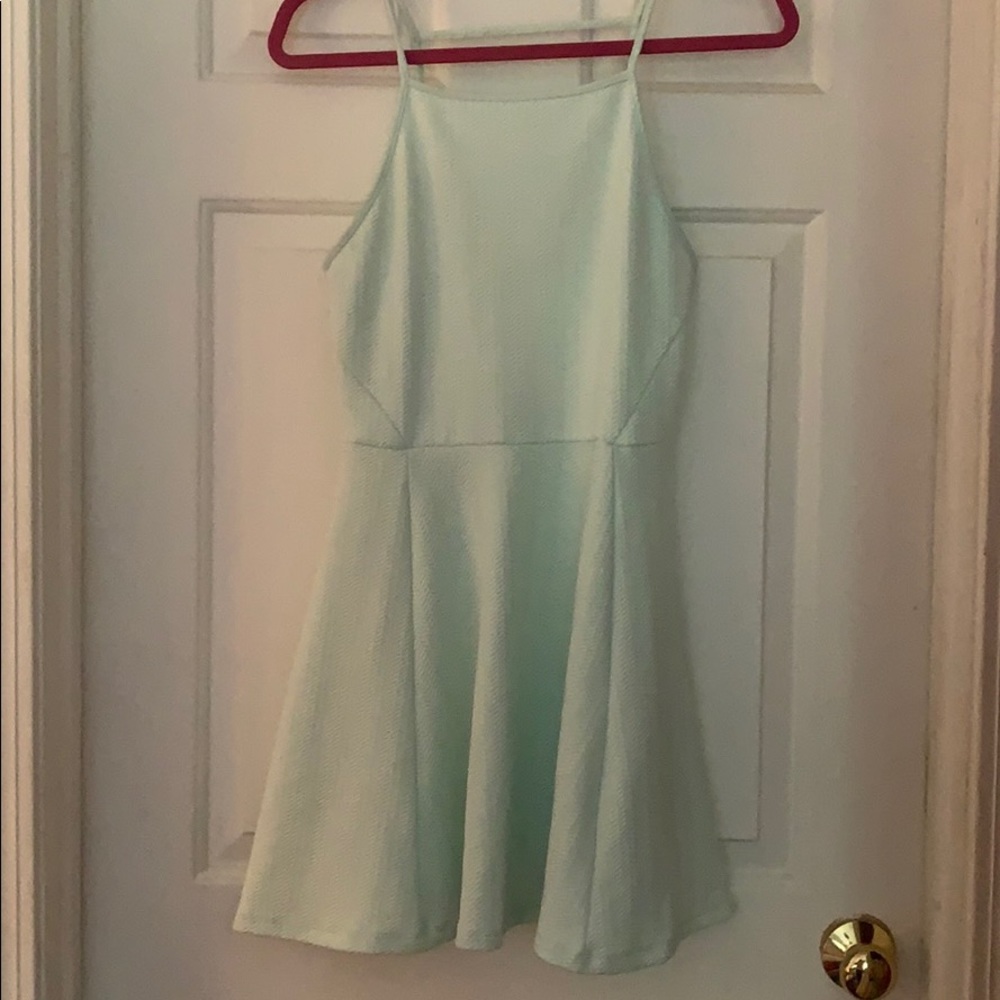 Mint Green Dress